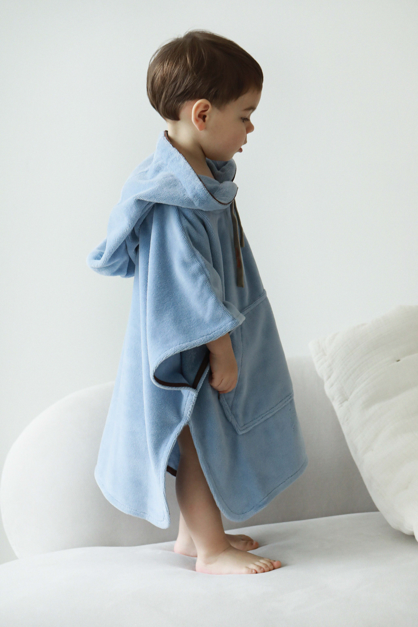 Bamboo-cotton poncho