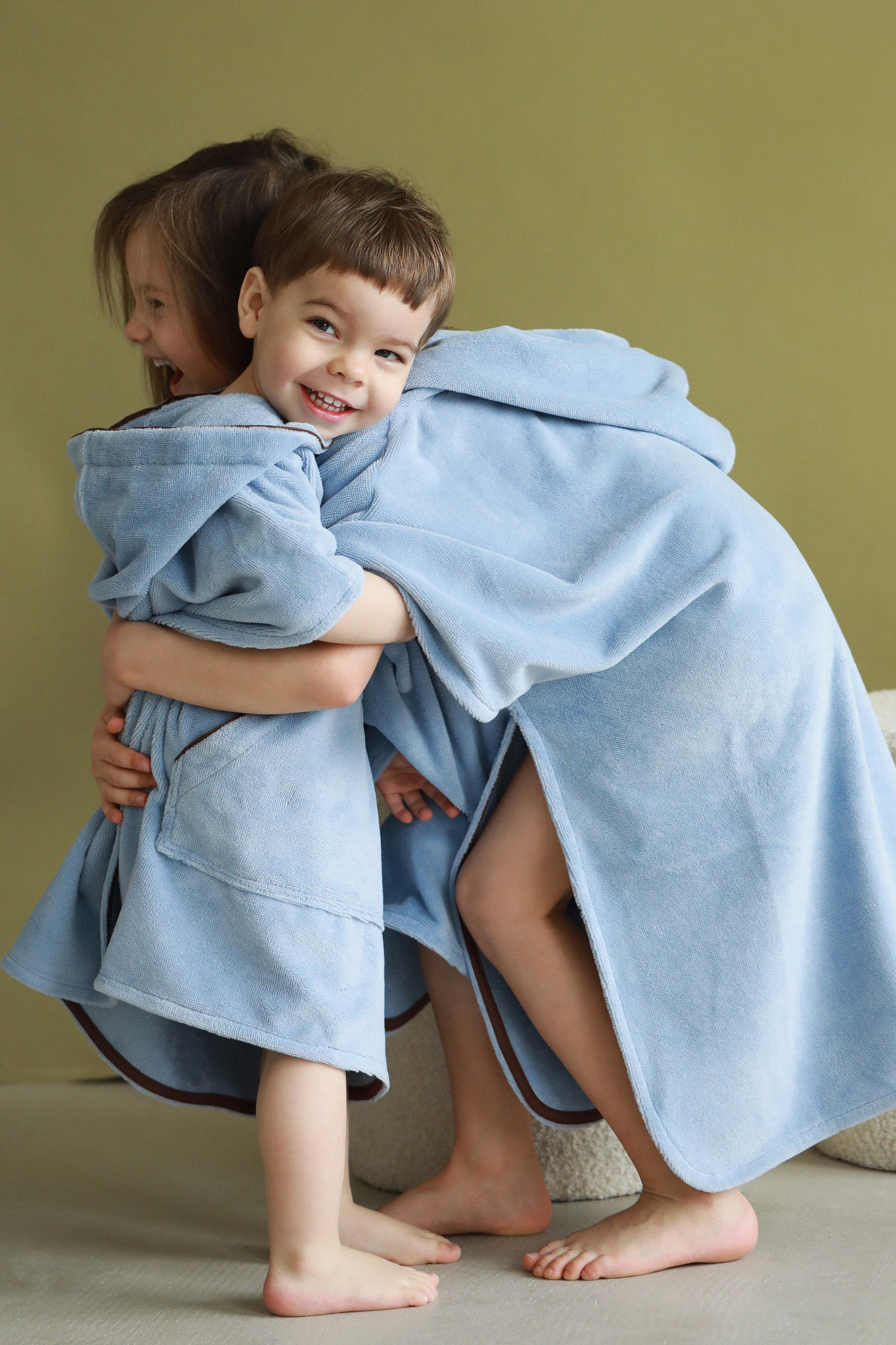 Bamboo-cotton poncho