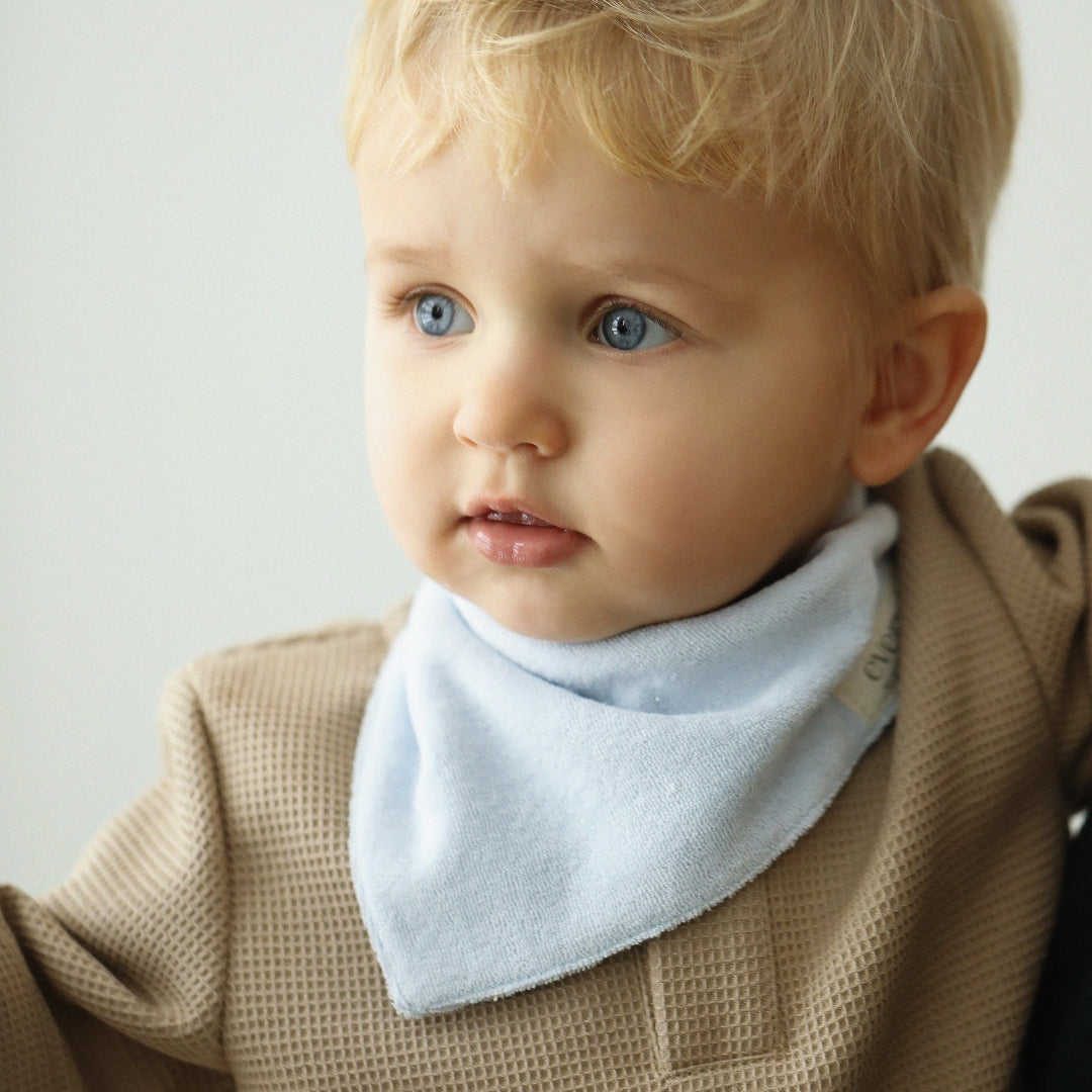 Everyday by Roberta baby bandana bib in blue colour