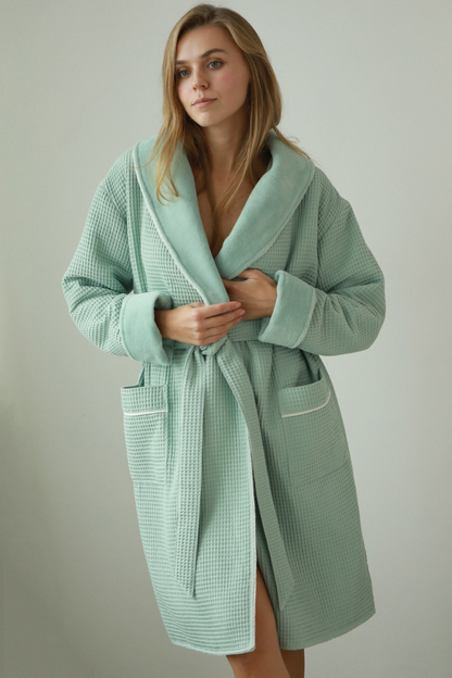 Women's double-sided robe