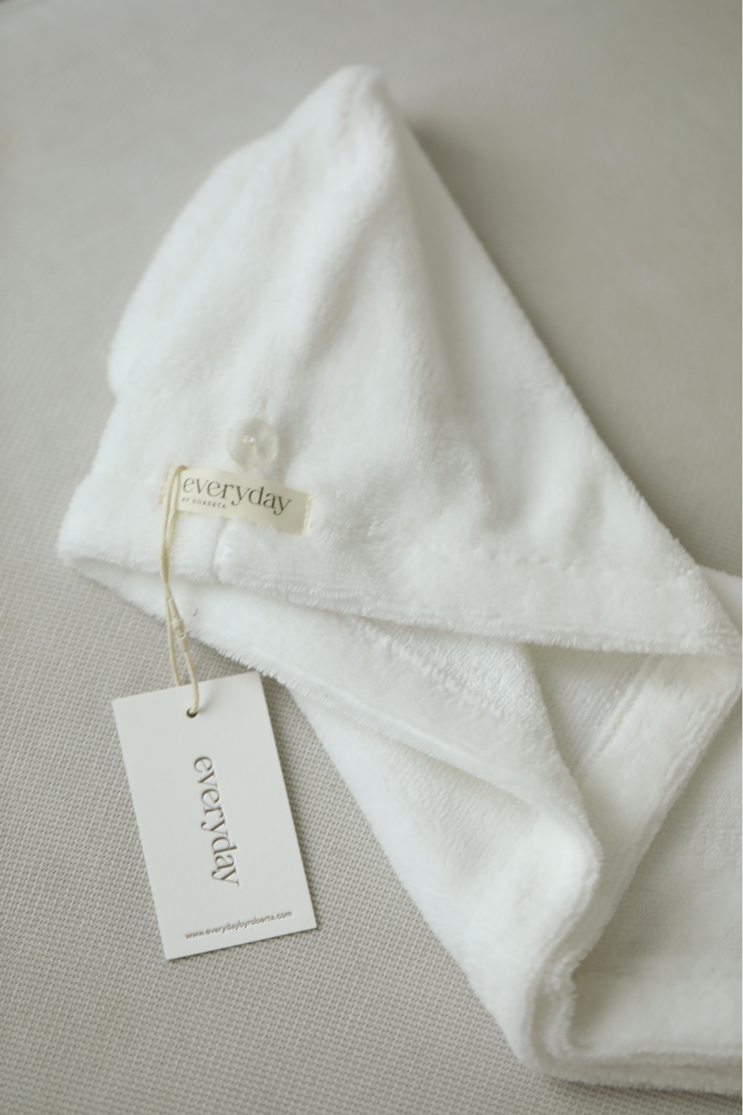 Bamboo-cotton hair towel