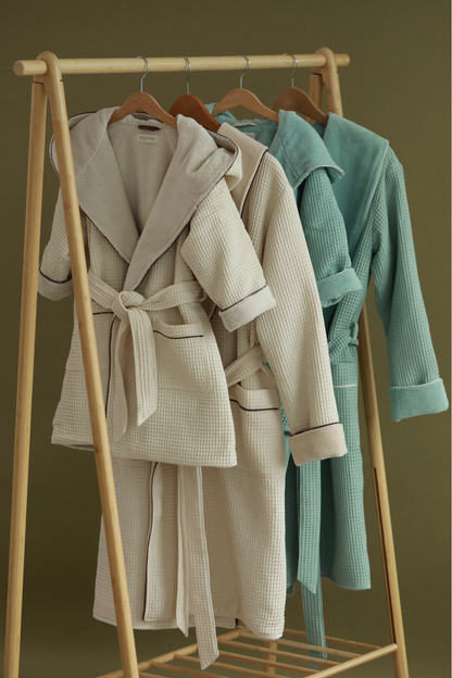 Women's double-sided robe