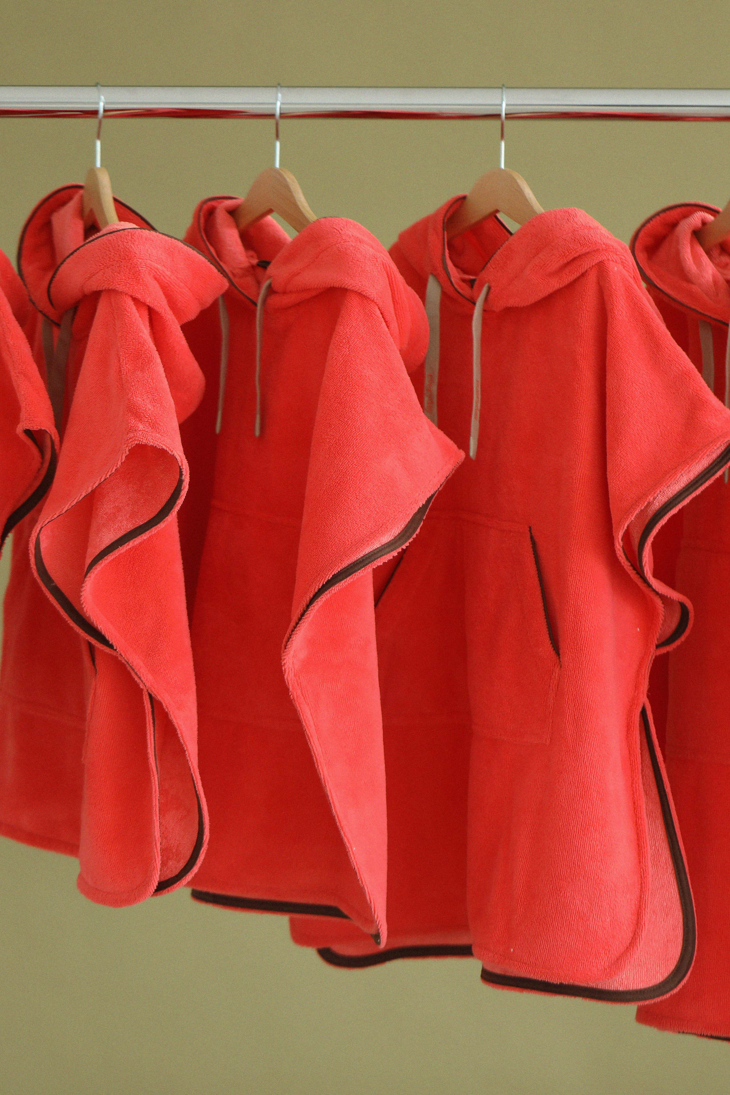 Everyday by Roberta kids poncho from bamboo and cotton fabric