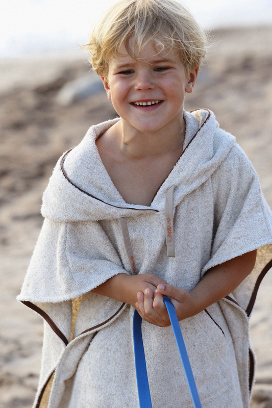 Everyday by Roberta kids hemp and bamboo fabric poncho